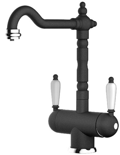 Смеситель Omoikiri Amagasaki-BL латунь/гранит/черный, 4994067