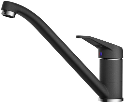 Смеситель Omoikiri Kado-BL латунь/гранит/черный, 4994162