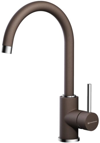 Смеситель Omoikiri Shinagawa-DC латунь/гранит/темный шоколад, 4994105
