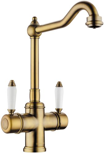 Смеситель Omoikiri Tottori-АB латунь/античная латунь, 4994009